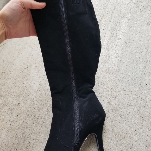Madeline Girl Knee-High Stiletto Boots - Picture 6 of 12